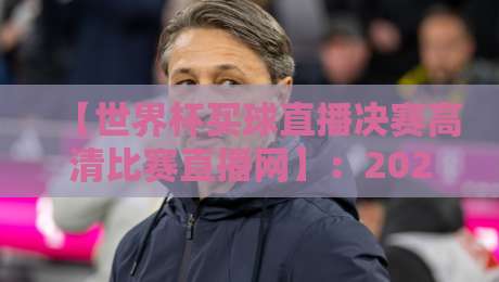 【世界杯买球直播决赛高清比赛直播网】：2026年决赛观赛终极指南