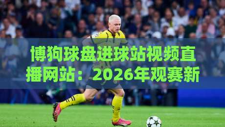 博狗球盘进球站视频直播网站：2026年观赛新体验与实用攻略