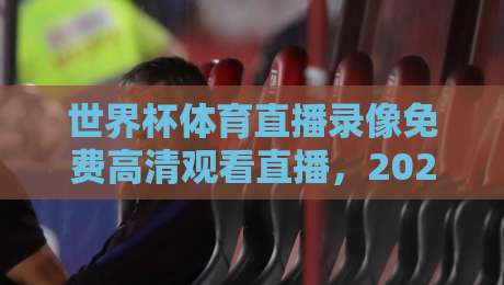 世界杯体育直播录像免费高清观看直播，2026年最全观赛指南来了！