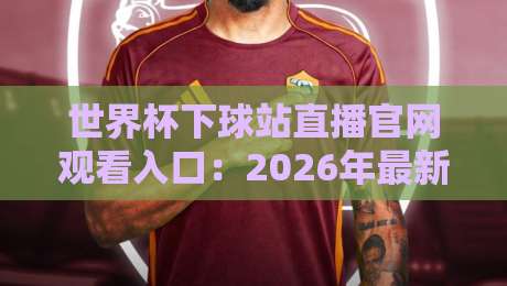 世界杯下球站直播官网观看入口:2026年最新观赛指南(附独家体验分享)
