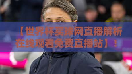 【世界杯买球网直播解析在线观看免费直播站】!2026年看球别踩坑,这些门道你得懂