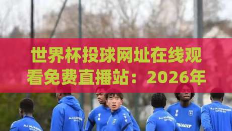 世界杯投球网址在线观看免费直播站:2026年观赛新姿势,你get了吗?