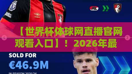 【世界杯体球网直播官网观看入口】！2026年最新观赛通道与避坑指南