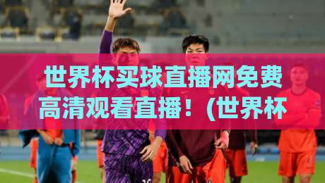 世界杯买球直播网免费高清观看直播!(世界杯买球直播网)2026年观赛新体验