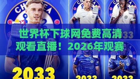 世界杯下球网免费高清观看直播!2026年观赛必备指南(世界杯直播免费)