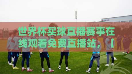 世界杯买球直播赛事在线观看免费直播站，【世界杯买球直播赛事在线观看免费直播站】2026年球迷必收的观赛法宝